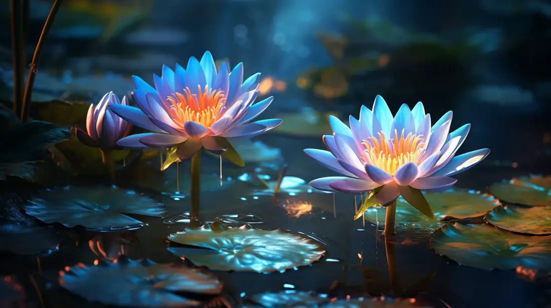 Non-Interference: Blue Lily, Blue Lotus